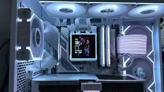 Lian Li Hydroshift II LCD-S AIO PC Build Featuring T-rex