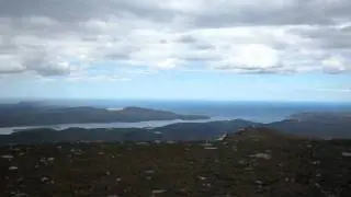 View from summit of Ben Hope