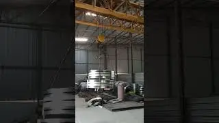 jsw slit coil lifting//crane 💯