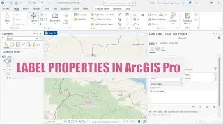 How to Set Label Properties in ArcGIS Pro | Easy GIS Tutorial for Beginners