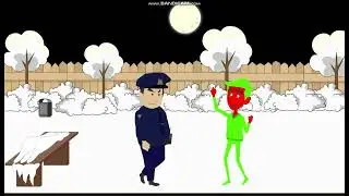 Evil Green Horse Says No Times Square and Gets Arrested