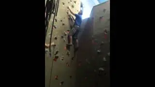 more top-rope at Coastal Climbing Center
