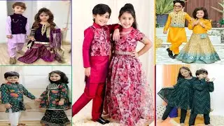 💥 Brother sister matching dress for Eid 2025 / Latest  sibling matching outifit ideas /kids fashion