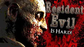 First Time Ever Playing RESIDENT EVIL 1...this game is way tougher than i thought...