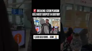 🚨 $20M PEARSON GOLD HEIST SUSPECT ARRESTED AFTER LANDING FROM DUBAI