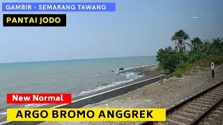 DINAS KA ARGO BROMO ANGGREK (GMR-SMT)  MELINTASI PANTAI JODO SEMARANG | KONDEKTUR KERETA API 2020