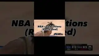 NBA celebrations (recreated) #shorts #nba #recreation