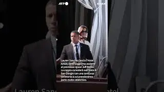 Nozze Bezos a Venezia, Lauren Sanchez lascia l'hotel #ansa #news