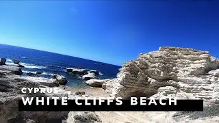 White cliffs beach. Cyprus