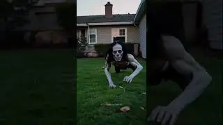 What creeps in your garden? 😱 #creepycreature #urbanhorror #organic