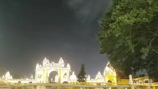 Mysore Palace Lighting Show | Beautiful Night View of Mysore Palace | Karnataka Tourism Vlog 2025