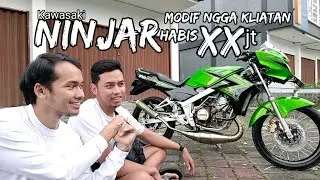 Review Ninja R modif minimalis | Arrow exhaust
