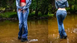 For Princess Only - Fornarina Attitude Jeans With Buffalo Platform Towers