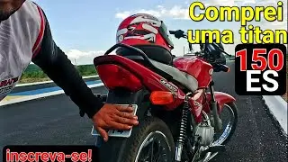 Comprei uma TITAN 150 ES muito conservada olha os detalhes