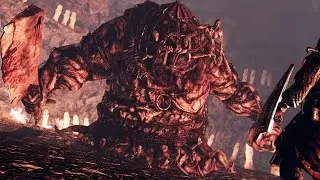 Dark Souls 2: The Rotten Boss Fight (4K 60fps)