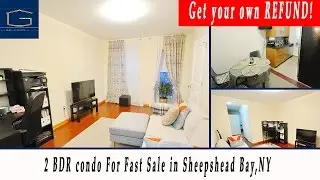 2 BDR condo at great location in Sheepshead Bay, NY 11235