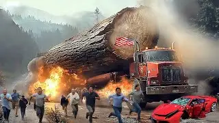 IDIOTS 😡 Dangerous Truck & Car Crash Compilation 2024 💥 Stupid Drivers & Bad Driving Fails 🚗🔥
