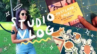 STUDIO VLOG ☆ in which i have a lot of dumb anxiety over a shop update