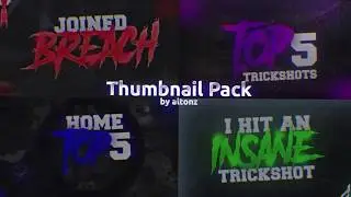 Cod Thumbnail Pack By AltonZ