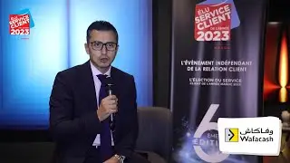 Wafacash | Azzeddine El Ouahmani nous parle du titre Élu Service Client de l'Année Maroc 2023