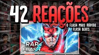 42 REA&Ccedil;&Otilde;ES | Rap do Wally West (DC Comics) - O Flash mais r&aacute;pido // Flash Beats Prod. Sidney Scaccio