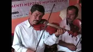Szászcsávás: Csányi Sándor plays a Pontozó