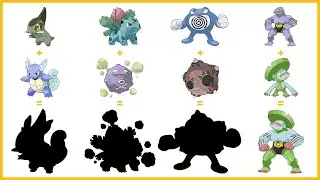 Pokemon Fusion Compilation #632 | Lombre | Machoke | Minior | Poliwrath | Koffing | Ivysaur | Axew