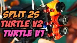 ☀ Сравнение: Split 2S, Turtle V1, Turtle V2, днем, вечером и в сумерках. [HD FPV Cams]