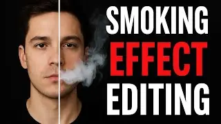 Smoking Photo Editing | Mobile से Realistic Smoke Effect Add करें | Easy Photo Editing Tutorial