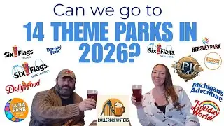 14+ Theme Parks We&rsquo;re Visiting in 2026 🎢 | Epic Universe, Cedar Point, Six Flags & More!