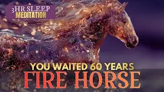 9D Sleep Meditation: Fire Horse Celestial Spirit Guide | Receive Divine Guidance & Sovereignty 2026!
