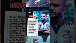 🚨 Official NSW Blues Team List For Game 2 2025 🏉 #stateoforigin