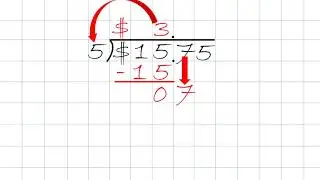 Grade 4: Long Division And Money (How to)