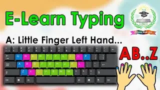 best finger position for typing| #elearn| typingforall