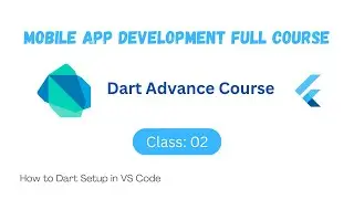 How to install dart on Vs Code win 10/11 !  Part - 01 || Dart Advance Course #code_camp_bd  #dart