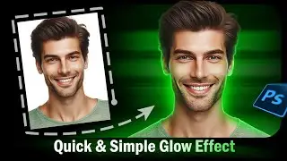Glow Edge Effect in Photoshop — Fast & Easy
