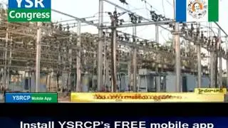 YSRCP protests against power charges hike -1st Apr