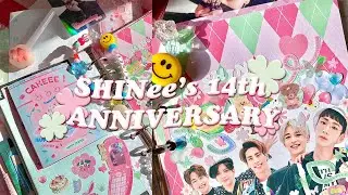 🧁 CHILL JOURNAL WITH ME - k-pop diary, shinee's anniversary deco 💌