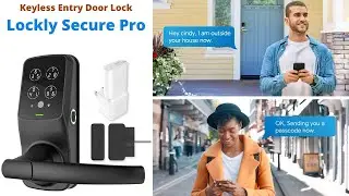 Lockly Secure Pro Review | Bluetooth Fingerprint WiFi Keyless Entry Smart Door Lock