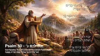 Psalm 50 - תהילים נ׳ &mdash; Hebrew Version | Psalms Music Project