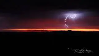 Dramatic Lightning Storm at Sunset | 41&deg;C Catastrophic Fire Danger | Victoria | Filmed in [6K]