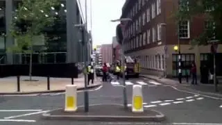 Gas incident at former Birmingham Post and Mail building