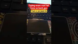 Typing exam mai Fail hone se bach gya 🥺🥺#typingskills #typingstrategy #artyping