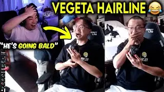 s0m Reacts To Shanks GOING BALD On Stream😂