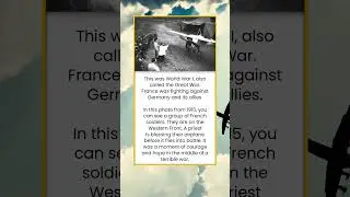 Priest Blessing a Plane During World War One #history #fact #shorts