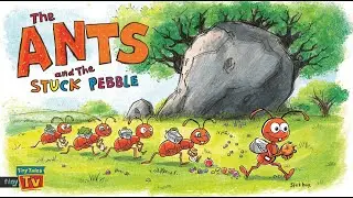 The Ants and the Stuck Pebble 🐜 | Kids Story About Teamwork | Tiny Tales TV 4 Kids