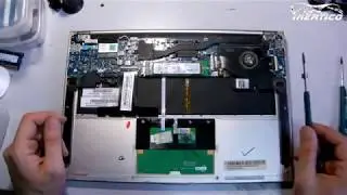 Asus ZenBook - Замена разъема питания, аккумулятора и чистка
