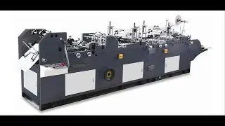 Western-style M-edge eyeglass bag gluing box machine