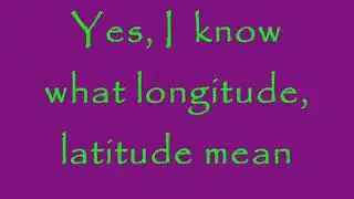 Longitude and Latitude song (geography)