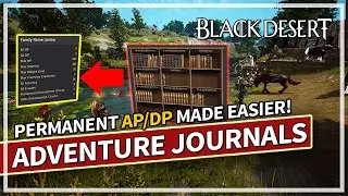 Get FREE Permanent AP & DP - Adventure Journals Made Easier | Black Desert